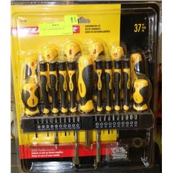 37-PIECE SCREWDRIVER SET