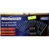 Image 1 : NEW MASTERCRAFT 40-PC SCREWDRIVER SET