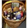 Image 1 : SPA BASKET WITH NEW RELAXING FOUNTAIN,TEALIGHTS,