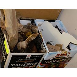 TWO BOXES OF HARD ROCK CAFE GLASSES INCLUDING