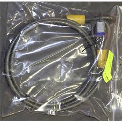 BAG W/KRYPTONITE FLEX SECURITY 7 FT.