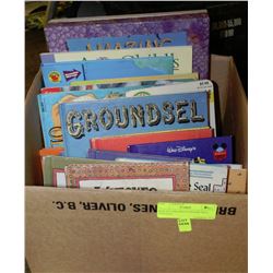 BOX OF CHILDREN'S BOOKS INCL. VINTAGE