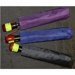 PACK OF 3 UNISEX UMBRELLAS AS THEY COME