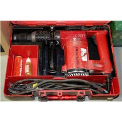 HILTI TE22 HAMMER DRILL IN CASE