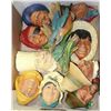 Image 1 : 10 ASSORTED BOSSON HEADS