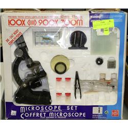 MICROSCOPE SET - 100X - 900X ZOOM