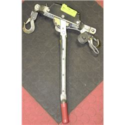 COME-ALONG-WITH 1/4 CABLE