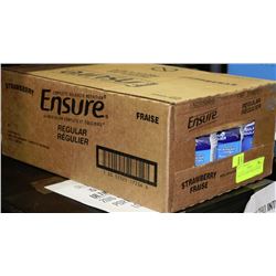 CASE OF 24 STRAWBERRY ENSURE