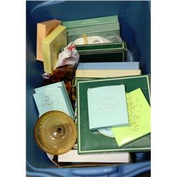 TOTE OF COLLECTIBLES & ORNAMENTS