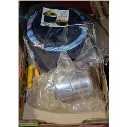 FLAT WITH PACK 'N' GO GRILL KIT ,COFFEE PERCULATOR