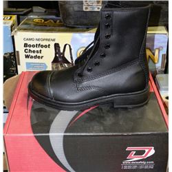 DYNAMIC BLACK STEEL TOE BOOTS SIZE 8.5