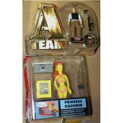 TRAY WITH A TEAM, PRINCESS KASHMIR, & E.T