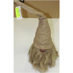 DECORATIVE GNOME HEAD - 24" TALL