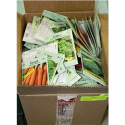OVER 900 PACKAGES OF ASSORTED GARDEN SEEDS
