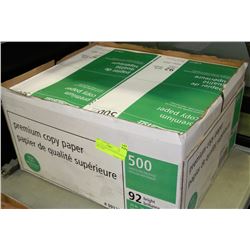 CASE OF EIGHT 500 PACKS OF LEGAL SIZE PAPER