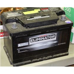 MOTOMASTER ELIMINATOR CAR BATTERY