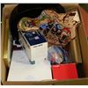 Image 1 : BOX WITH PRINCESS HOUSE ORNAMENTS (NEW) BANNERS,