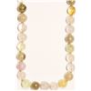 Image 3 : #2-NATURAL MULTI-COLOURED QUARTZ BEADED SHAPE