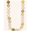Image 4 : #2-NATURAL MULTI-COLOURED QUARTZ BEADED SHAPE