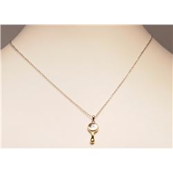 #11-STERLING SILVER RHODIUM PLATED DIAMOND MIRROR