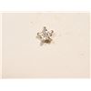 Image 2 : #21-14KT GOLD CUBIC ZIRCONIA STAR NOSE RING