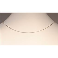 #34-STERLING SILVER NECKLACE (2.0G)