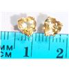 Image 3 : #39-10KT GOLD CITRINE EARRINGS