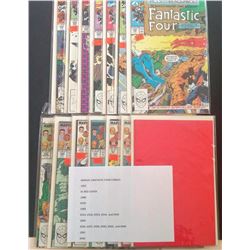 LOT OF 14 MARVEL'S FANTASTIC 4 COMICS INCLUDES: