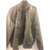 Image 1 : XL FAUX LEATHER MEN'S GREY BOMBER JACKET