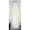 Image 2 : 6-STRAPLESS LACE WEDDING GOWN W/CORSET BACK