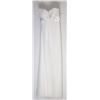Image 1 : 25-STRAPLESS CHIFFON COREST BACK GOWN W/HALTER TIE