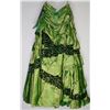 Image 2 : 48-2 PIECE GREEN STRAPLESS LAYERED DRESS