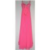 Image 2 : 52-PINK BACKLESS BEADED GOWN SIZE 11/12