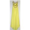 Image 2 : 71-YELLOW OPEN BACK GOWN SIZE 5/6