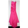 Image 2 : 81-HOT PINK STRAPLESS GOWN CORSET TOP SIZE 4