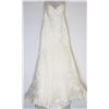 Image 1 : 117-FULL LACE STRAPLESS WEDDING GOWN W/TRAIN