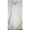 Image 2 : 117-FULL LACE STRAPLESS WEDDING GOWN W/TRAIN