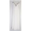 Image 2 : 157-WHITE ELEGANT, BEADED STRAP GOWN