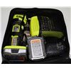Image 1 : RYOBI 12V AUTO HAMMER WITH BATTERIES, CHARGER, &