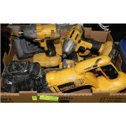 FLAT OF DEWALT CORDLESS TOOLS