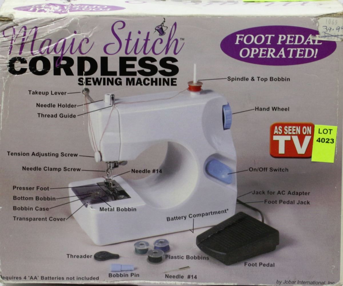 MAGIC STITCH CORDLESS SEWING MACHINE