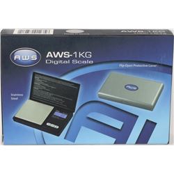 NEW AWS 1KG DIGITAL SCALE