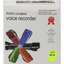 NEW MINI DV WORLDS SMALLEST VOICE RECORDER