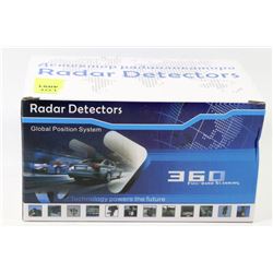 NEW 360 DEGREE RADAR DETECTOR