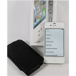 IPHONE 4S 16GB WITH ACCESSORIES & PROTECTIVE CASE