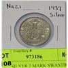 Image 1 : F-NAZI SILVER 2 MARK SWASTIKA COIN