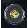 Image 1 : C.2010 FINE GOLD CARIBOU COIN