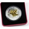 Image 1 : F.2008 1OZ SILVER MAPLE LEAF 20TH ANNIVERSARY COIN
