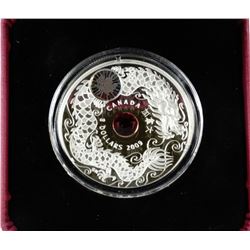 E.2009 $8 STERLING COIN MAPLE OF WISDOM