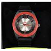 Image 1 : LACOSTE MENS BLACK AND RED WATCH